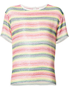 beaded striped T-shirt Ashish