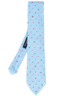 галстук с принтом "пейсли" Etro