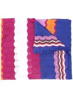 шарф дизайна колор-блок Missoni