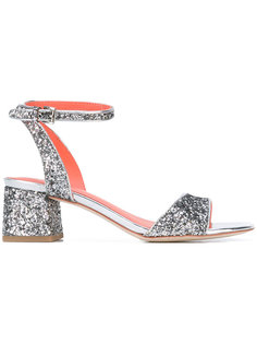 glitter block heel sandals Ash