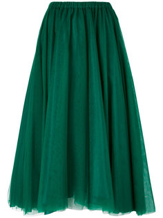 mid length draped skirt Rochas