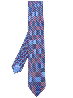 patterned tie Brioni