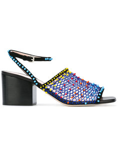 beaded mid sandals Christopher Kane
