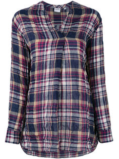 plaid blouse Aspesi