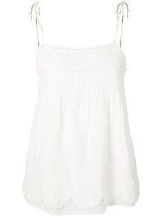 scallop hem blouse Joie