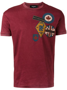 patch print t-shir Dsquared2