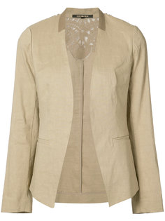 collarless open blazer Kobi Halperin