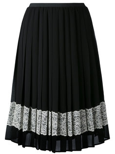 декорированная креповая юбка Red Valentino