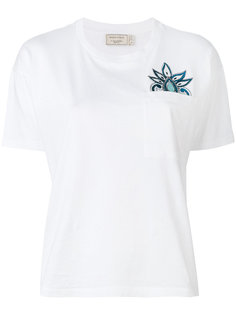 Paisley embroidery T-shirt  Maison Kitsuné