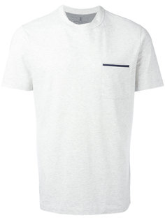 футболка с нагрудным карманом Brunello Cucinelli