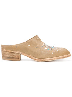 embellished mules Sartore