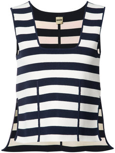 striped vest top Khaite