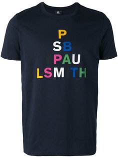 multicolour pyramid logo T-shirt Ps By Paul Smith