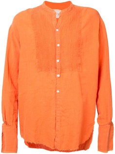 oversized frayed shirt Greg Lauren