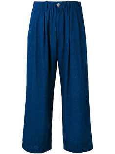 cropped trousers Blue Blue Japan