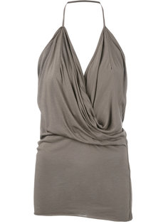 draped halter top Rick Owens Lilies