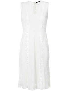 fitted fringe hem dress Kobi Halperin