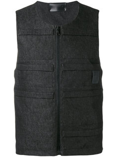 denim bomber vest Letasca