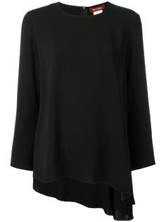 блузка с асимметричным подолом Max Mara
