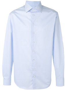 рубашка с сетчатым принтом Giorgio Armani