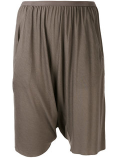 draped drop-crotch shorts Rick Owens Lilies