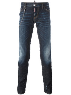 джинсы ‘Slim’ с цепочной окантовкой Dsquared2