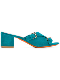 мюли с открытым носком Santoni