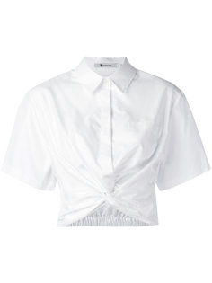 футболка с перекрученной деталью T By Alexander Wang