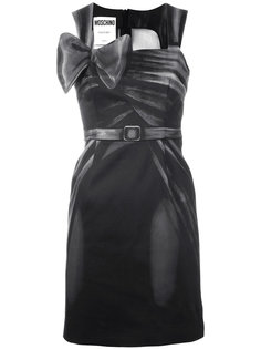 bow-detail fitted dress Moschino