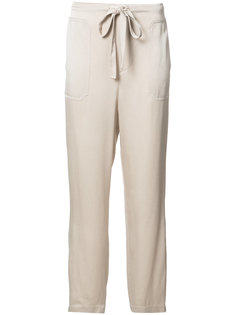 straight drawstring track pants Vince