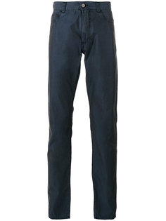 однотонные брюки Canali
