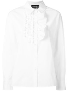 ruffled trim shirt Boutique Moschino