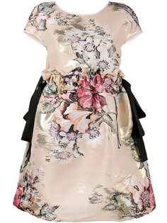 платье с цветочным узором Fendi