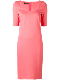 scoop neck dress  Les Copains