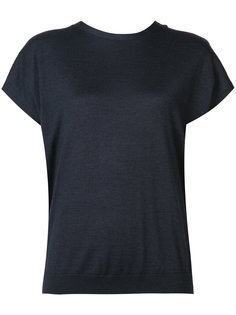 трикотажный топ с драпировкой Brunello Cucinelli