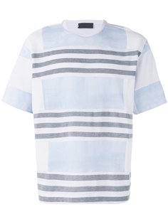 striped T-shirt Diesel Black Gold