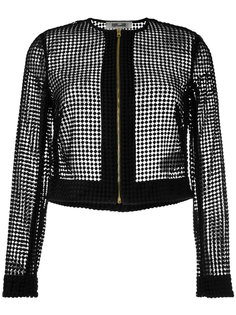 прозрачная куртка на молнии Diane Von Furstenberg