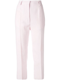 строгие брюки в полоску Mm6 Maison Margiela