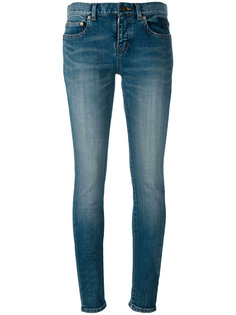 джинсы скинни Saint Laurent