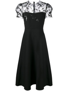 прозрачное платье с пайетками Valentino
