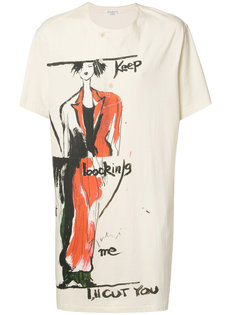 Henley T-shirt dress Yohji Yamamoto