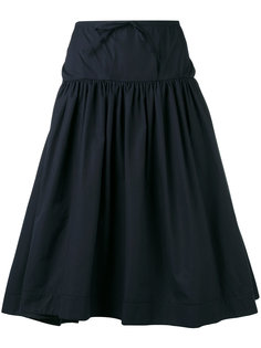 тканая юбка Jil Sander Navy