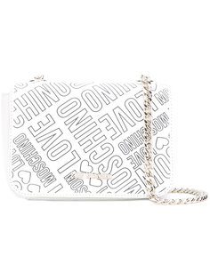 сумка через плечо с принтом-логотипом Love Moschino