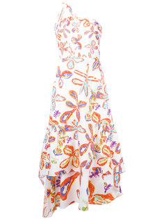 платье шифт с цветочным принтом Peter Pilotto