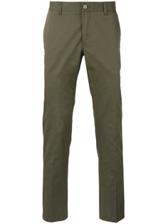 slim chino trousers Moncler