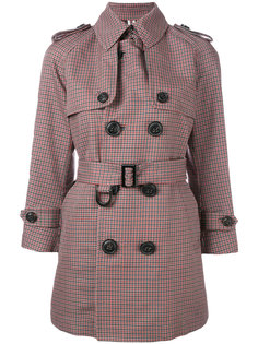 lightweight check coat Dsquared2