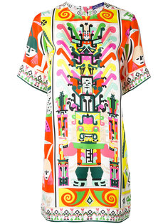 платье с принтом  Emilio Pucci