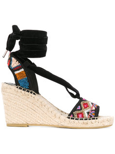 Paola wedge sandals Ash