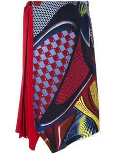 асимметричная юбка миди Energy Wave  Versace
