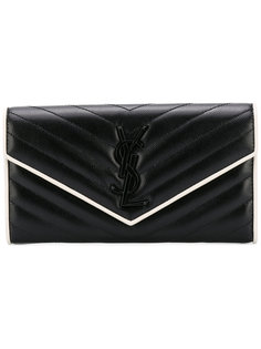 стеганый кошелек  Saint Laurent